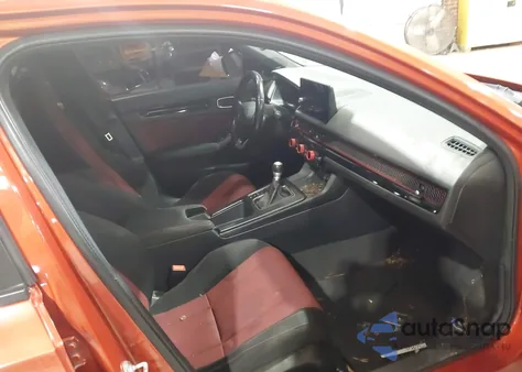 2022 Honda Civic Si Sedan from USA, damaged, VIN 2HGFE1E56NH473878